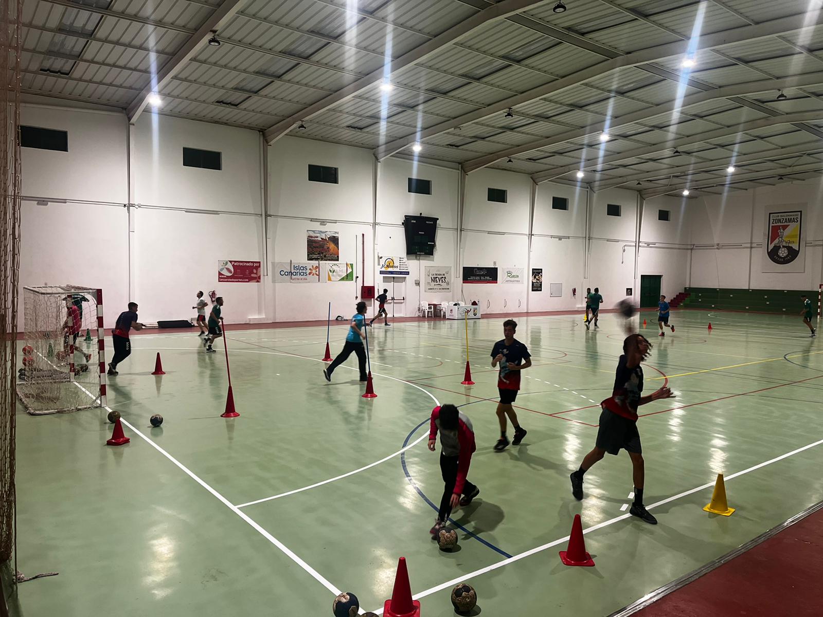 Primera sesión de entrenamientos.