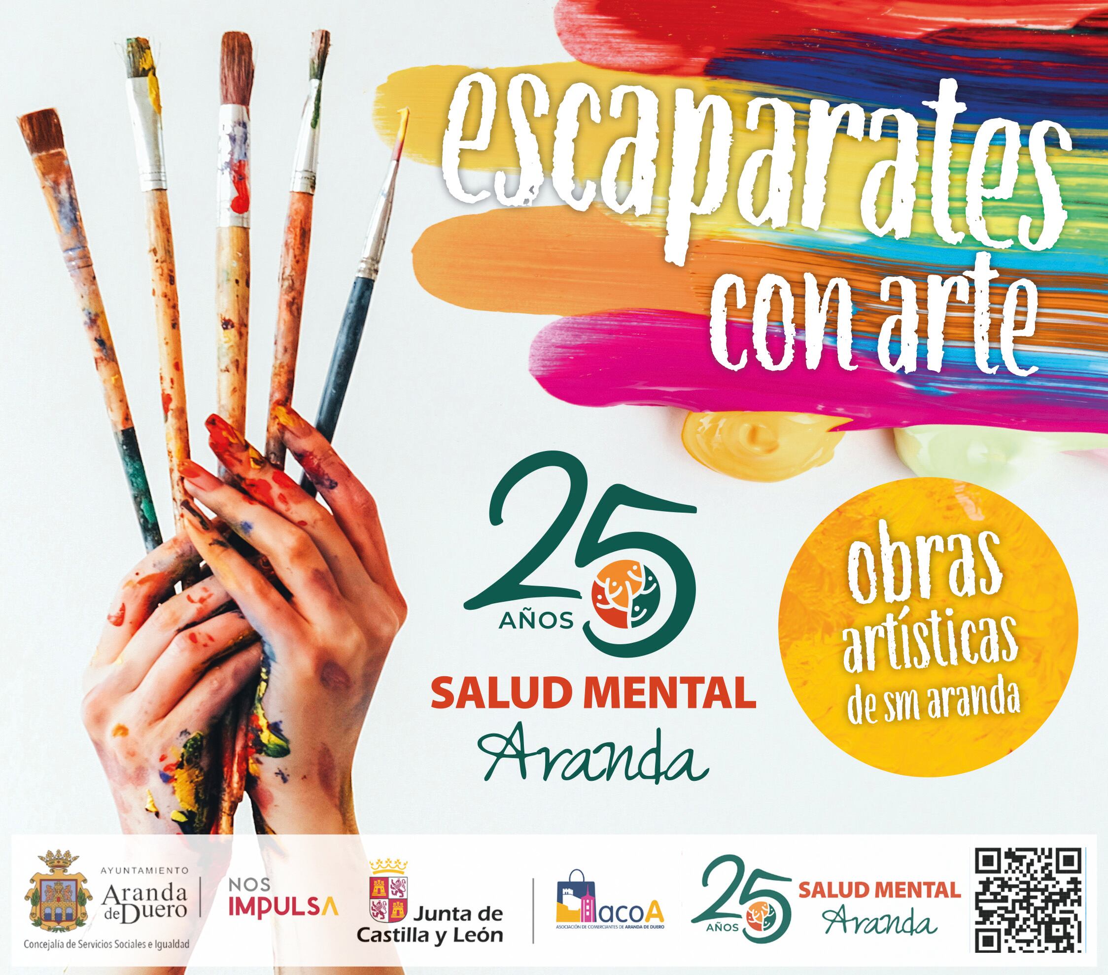 Cartel de Escaparates con Arte