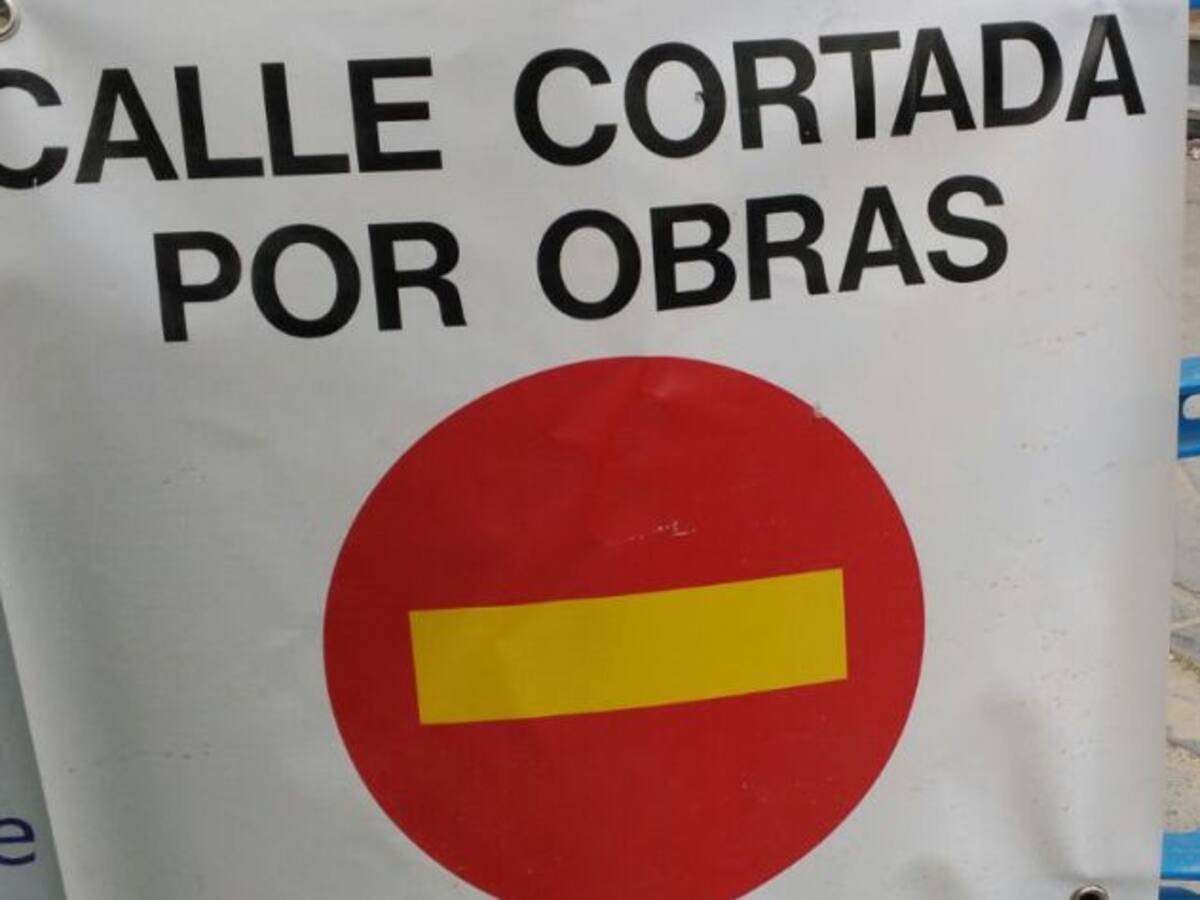 Las calles Marqués de Víllores, Nueva, Imperial, Carcelén Bilbao, cortadas