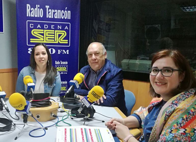 Marta, Francisco y Beatriz (De izquierda a derecha).