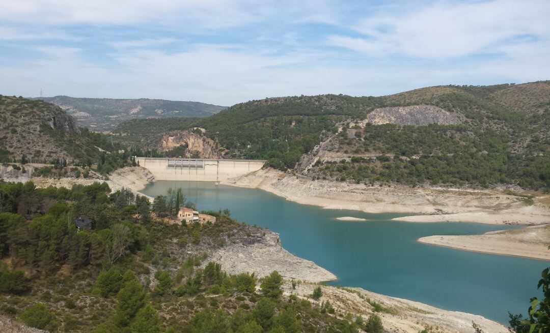 Embalse de Entrepeñas, en Sacedón (Guadalajara).