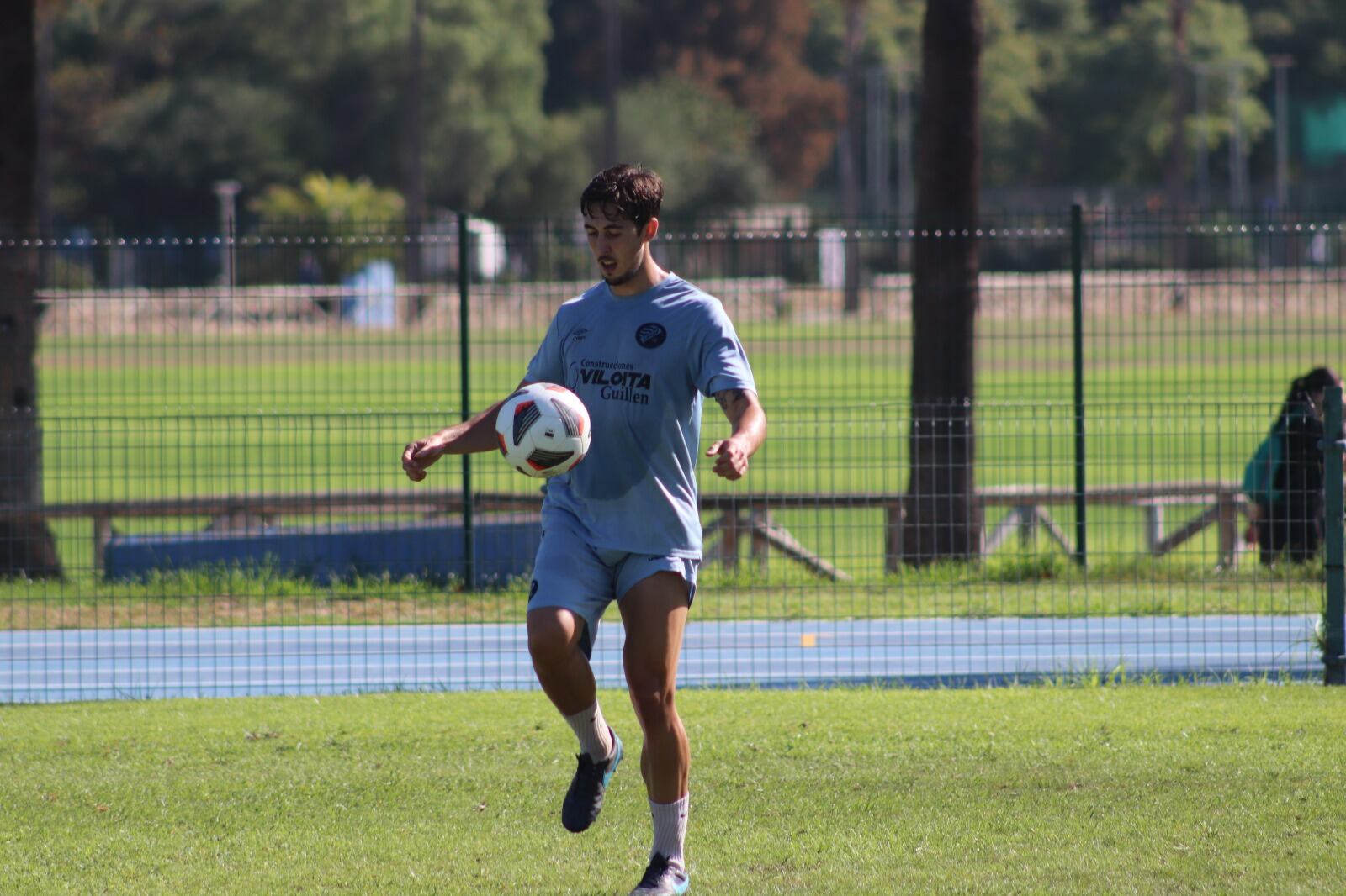 Marcelo Villaça ya ha empezado a tocar balón