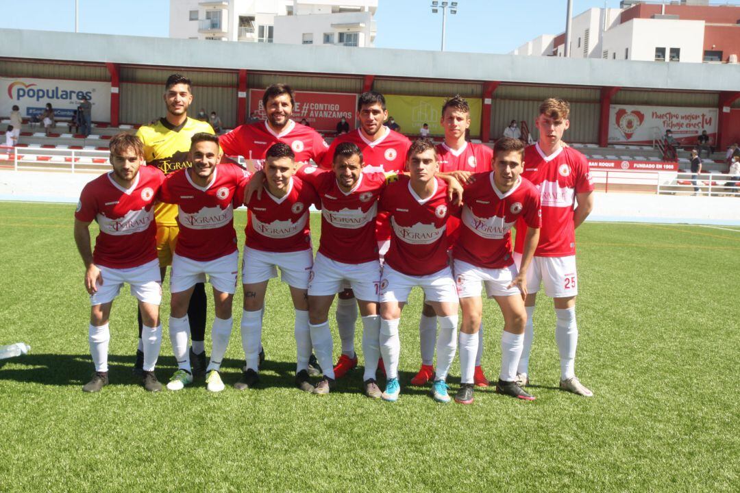 Un once del San Roque.