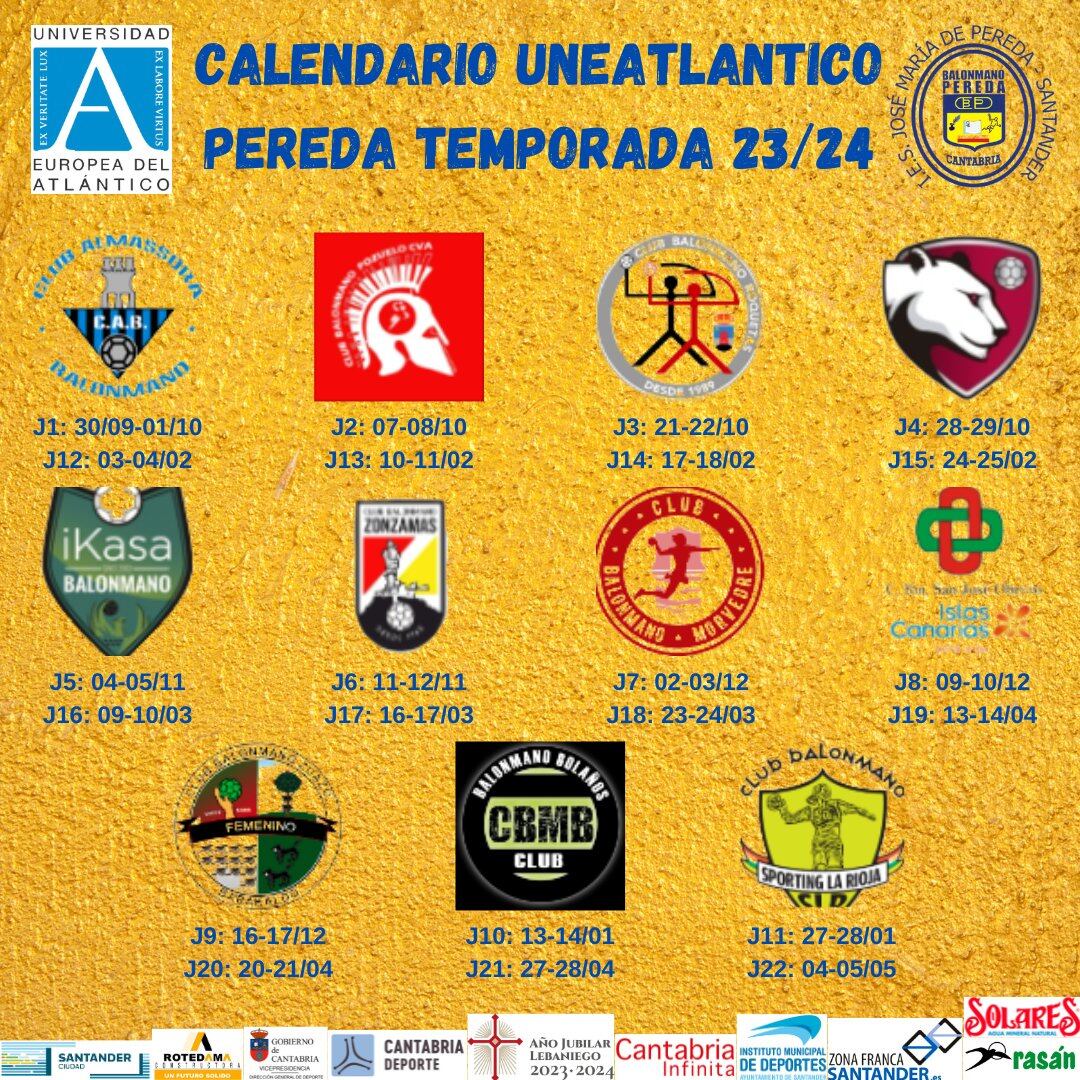 Calendario del Pereda