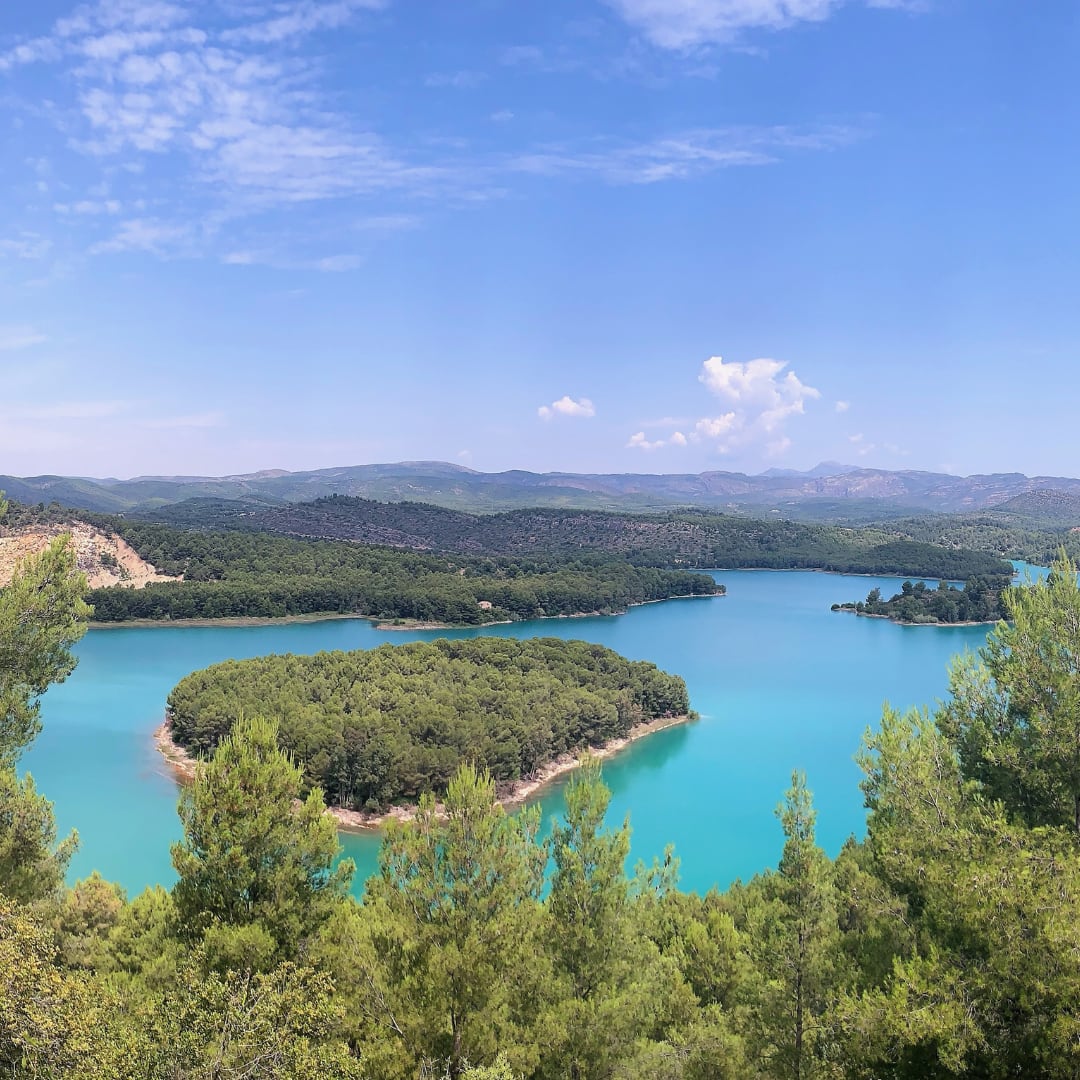 Embalse de Sichar (Confederación Hidrográfica del Júcar).