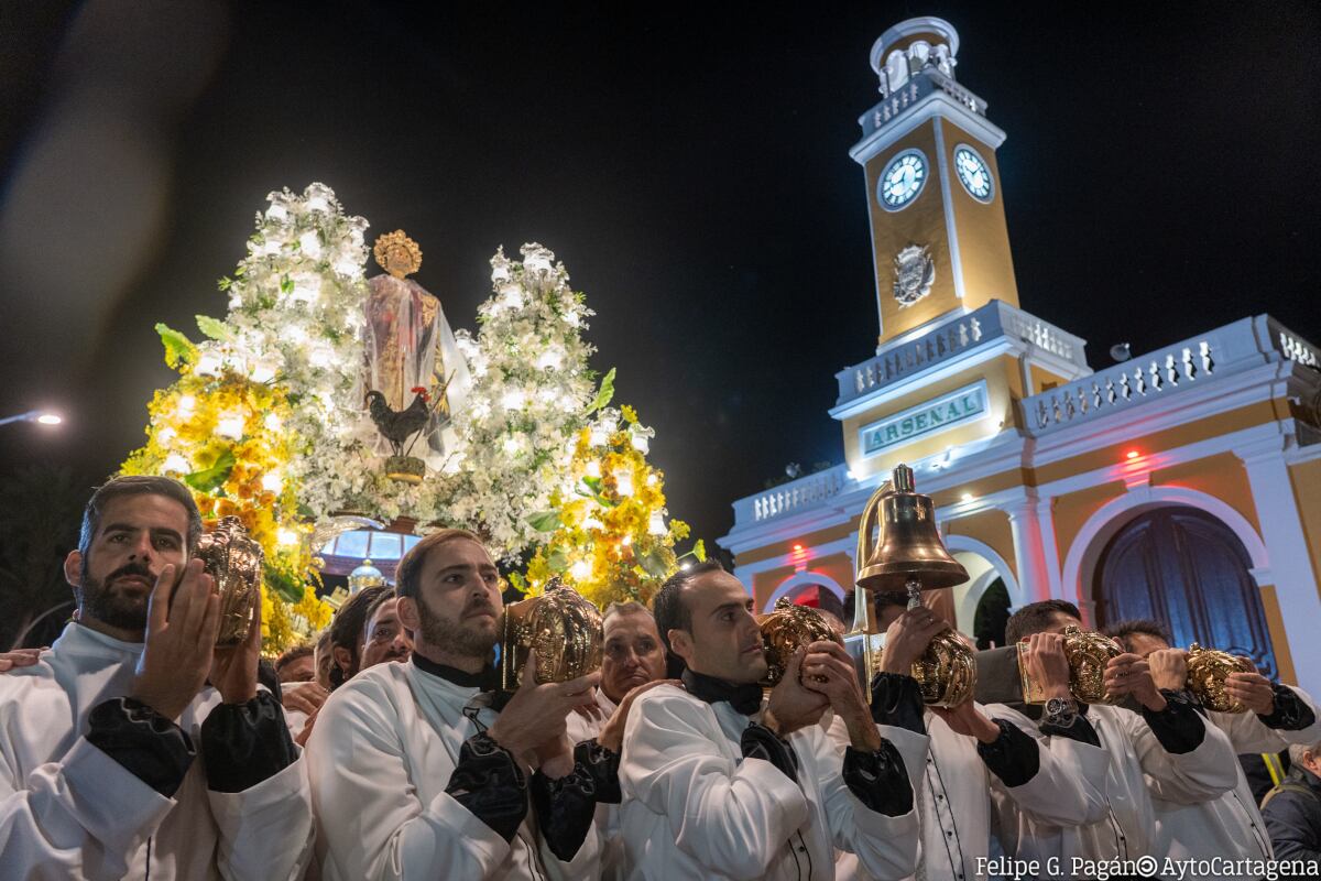San Pedro y su salida del Arsenal Militar