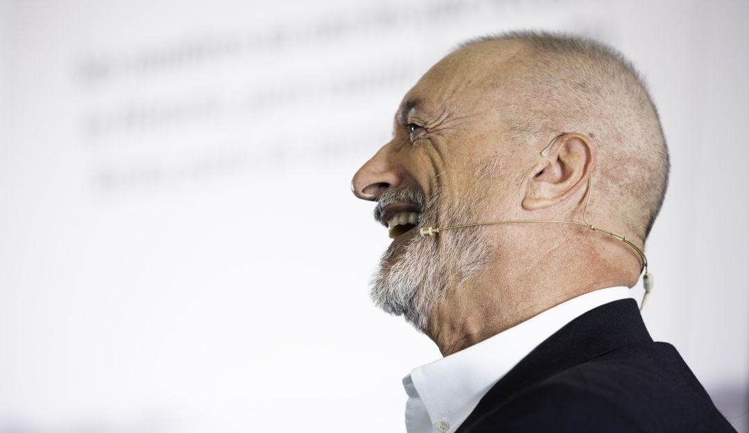 El escritor Arturo Pérez-Reverte en Madrid