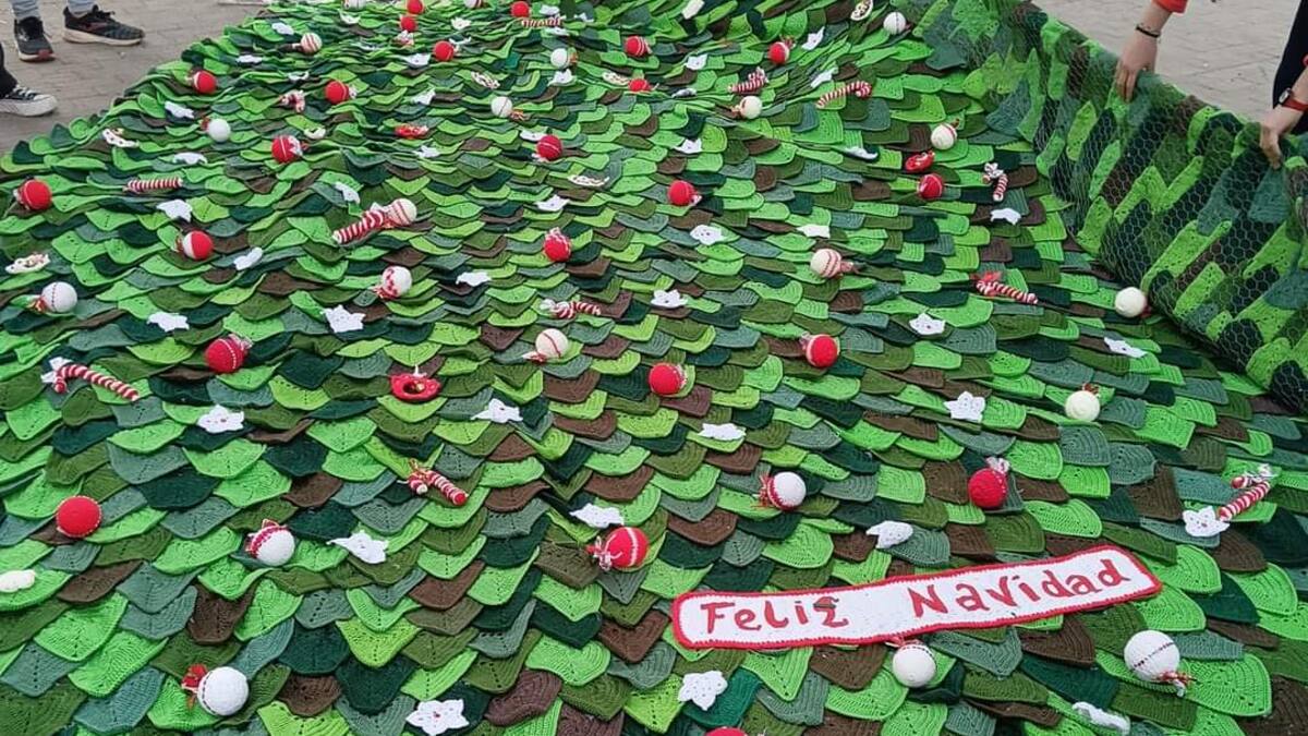 Árbol de navidad de La Encina
