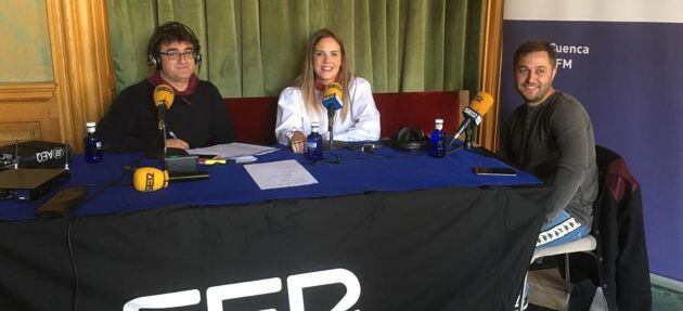 Paco Auñón entrevista a Nerea Sancho, concejala más joven, y a Marío Rodríguez, Mr. Trazo, cartelista de la fiesta.