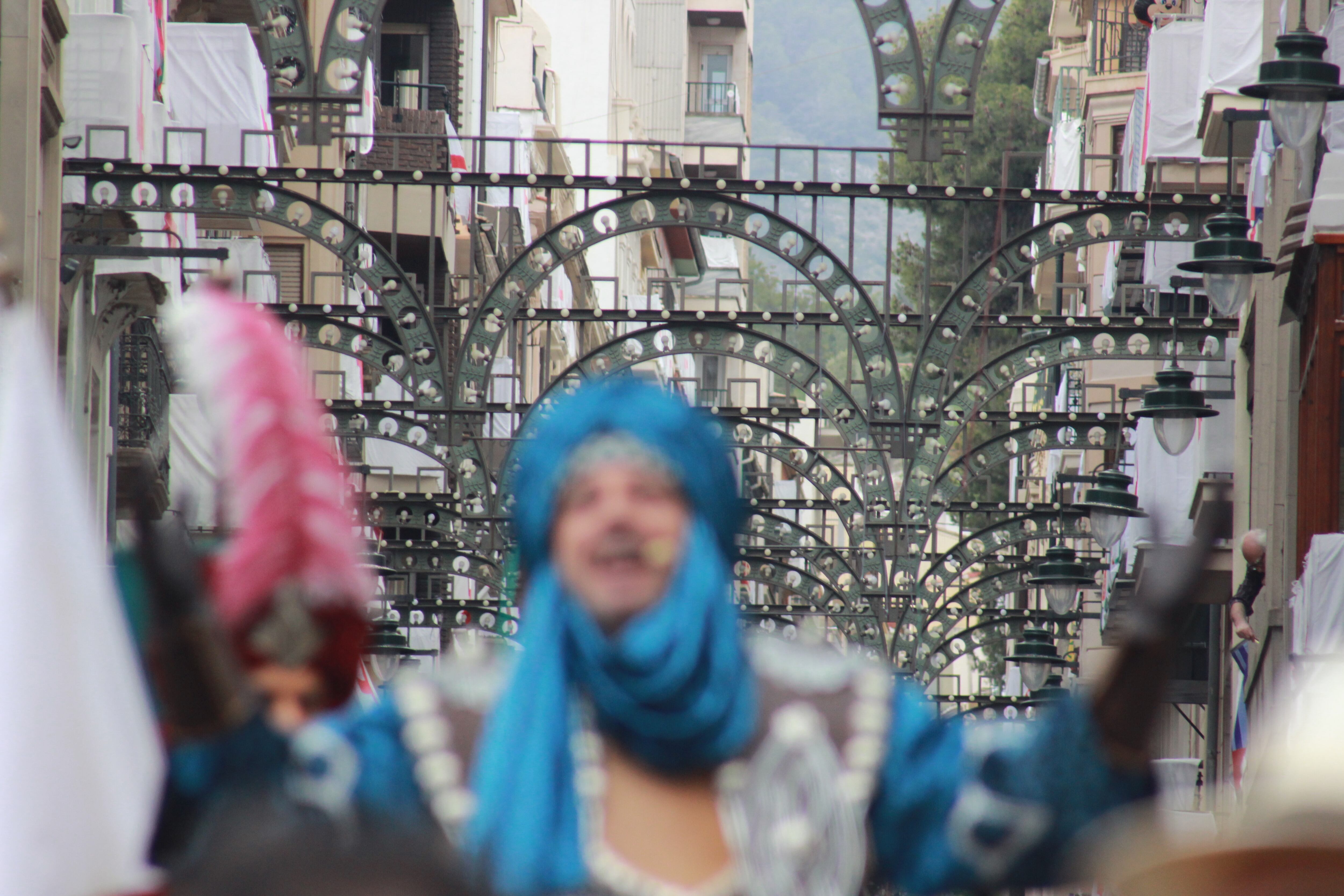 La enramada de las Fiestas de Alcoy será desmontada entre el 6 y 16 de mayo.