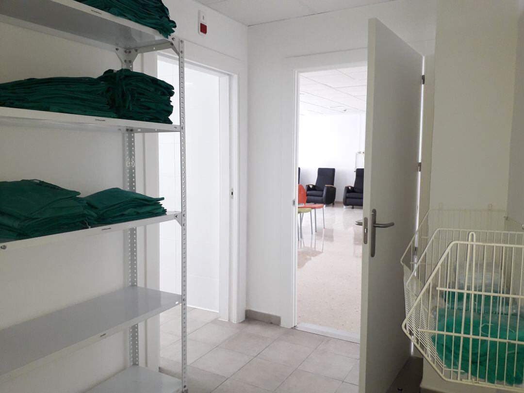 Las nuevas instalaciones tienen dos aseos-vestuarios