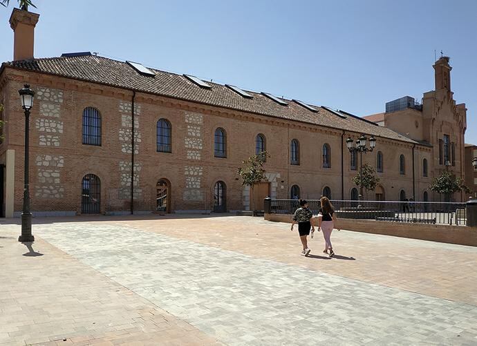 Centro Municipal de Cultura de Pinto, una de las joyas arquitectónicas de la localidad con las obras todavía sin concluir