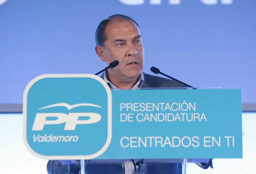 José Carlos Boza durante un acto de partido en la campaña del año 2011.