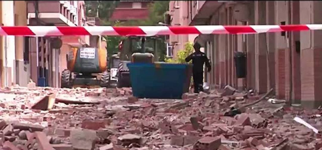 Imagenes de archivo de los terremotos de Lorca de mayo de 2011.