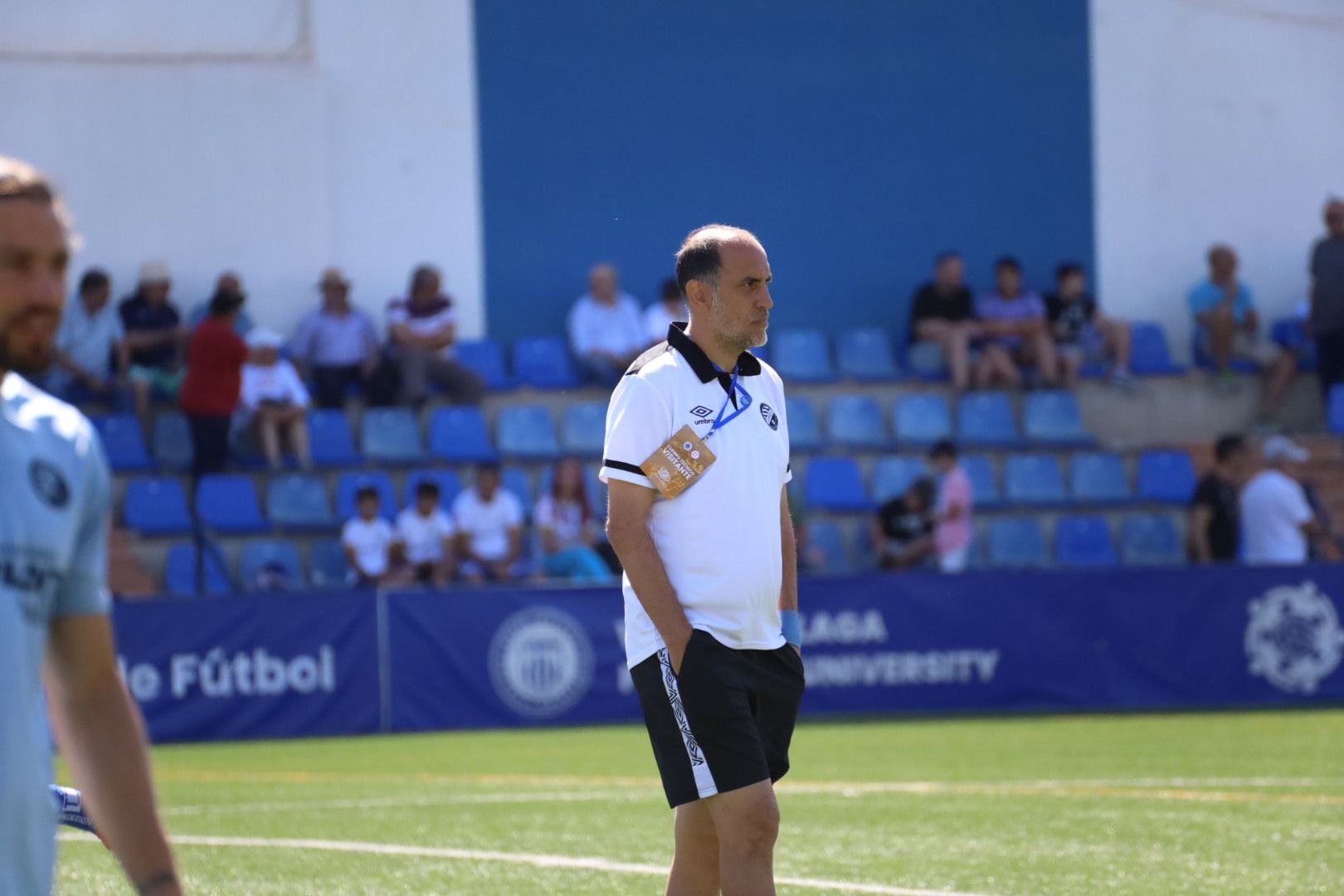 Romerito durante su época como entrenador del Xerez DFC