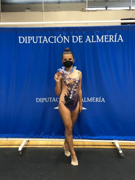 Eliana Vázquez, gimnasta del CGRJ