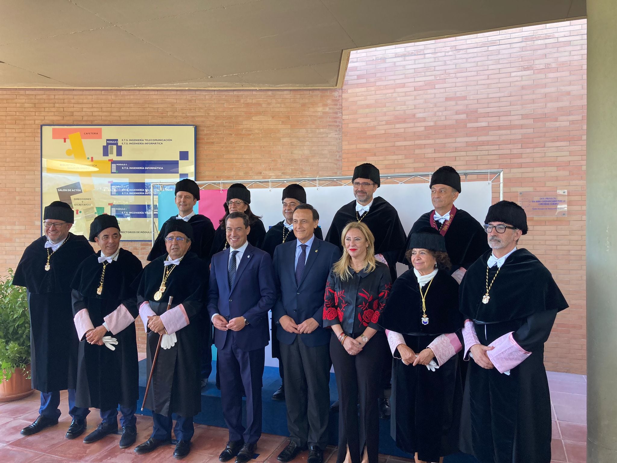 Acto de presentación del curso universitario en Andalucía