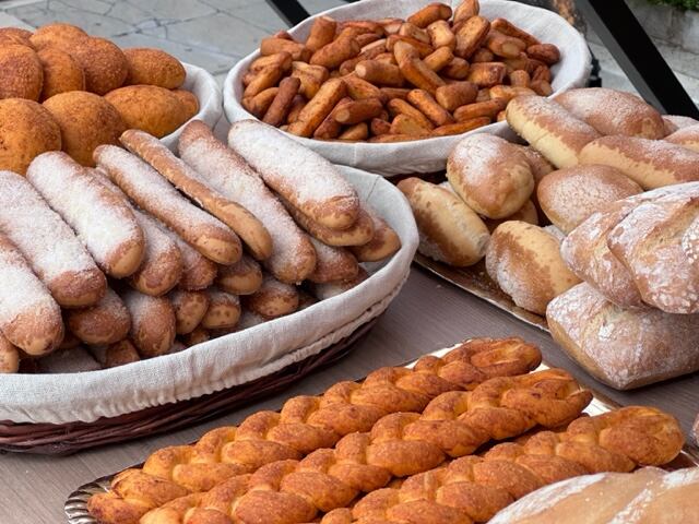 Muestra del pan que se realiza en la provincia de Jaén.