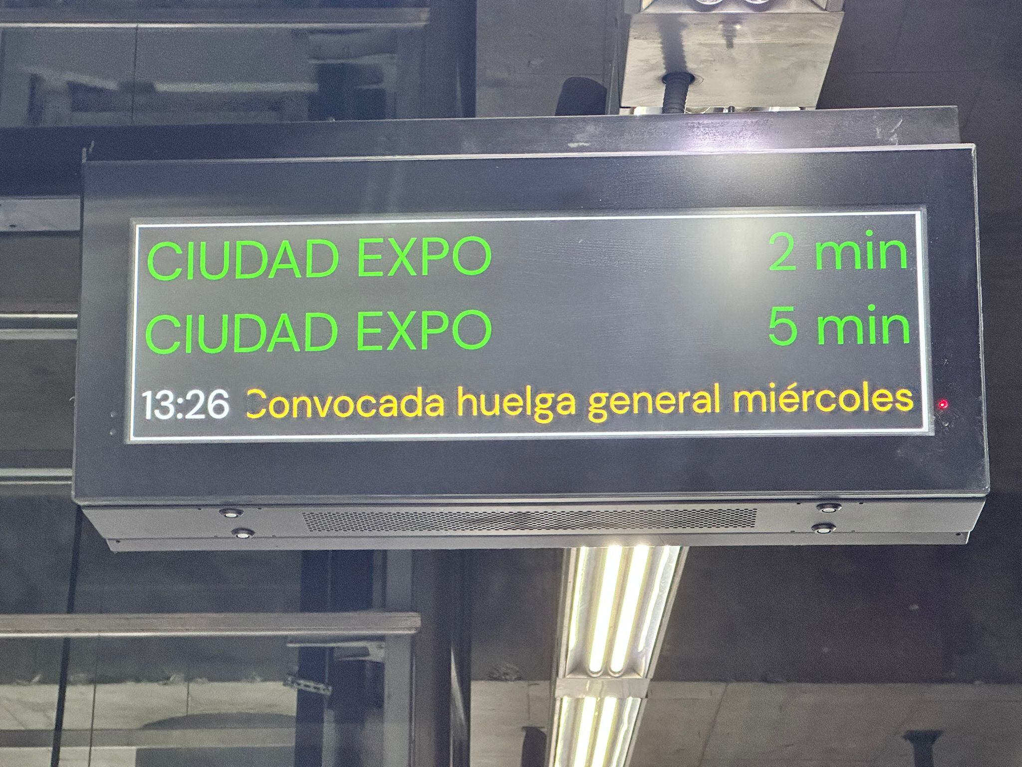 Estación de Puerta Jerez del Metro de Sevilla.