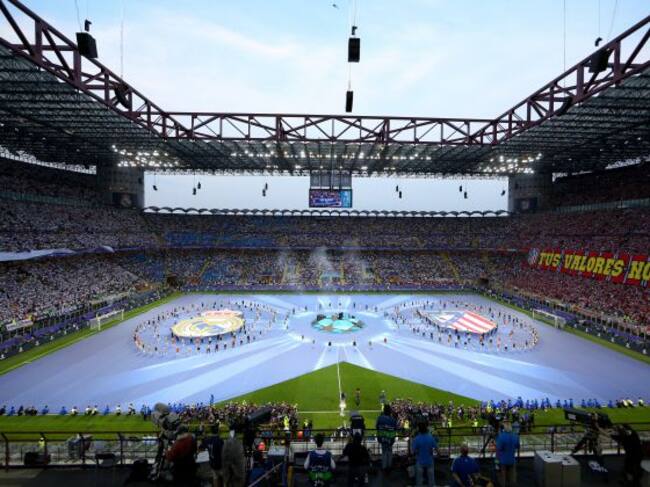 Ceremonia inaugural de la Final de la Champions de 2016