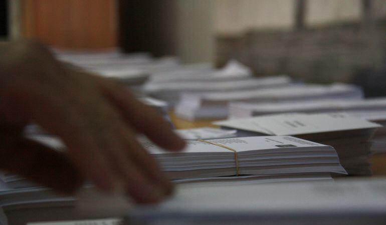 Paperetes electorals.