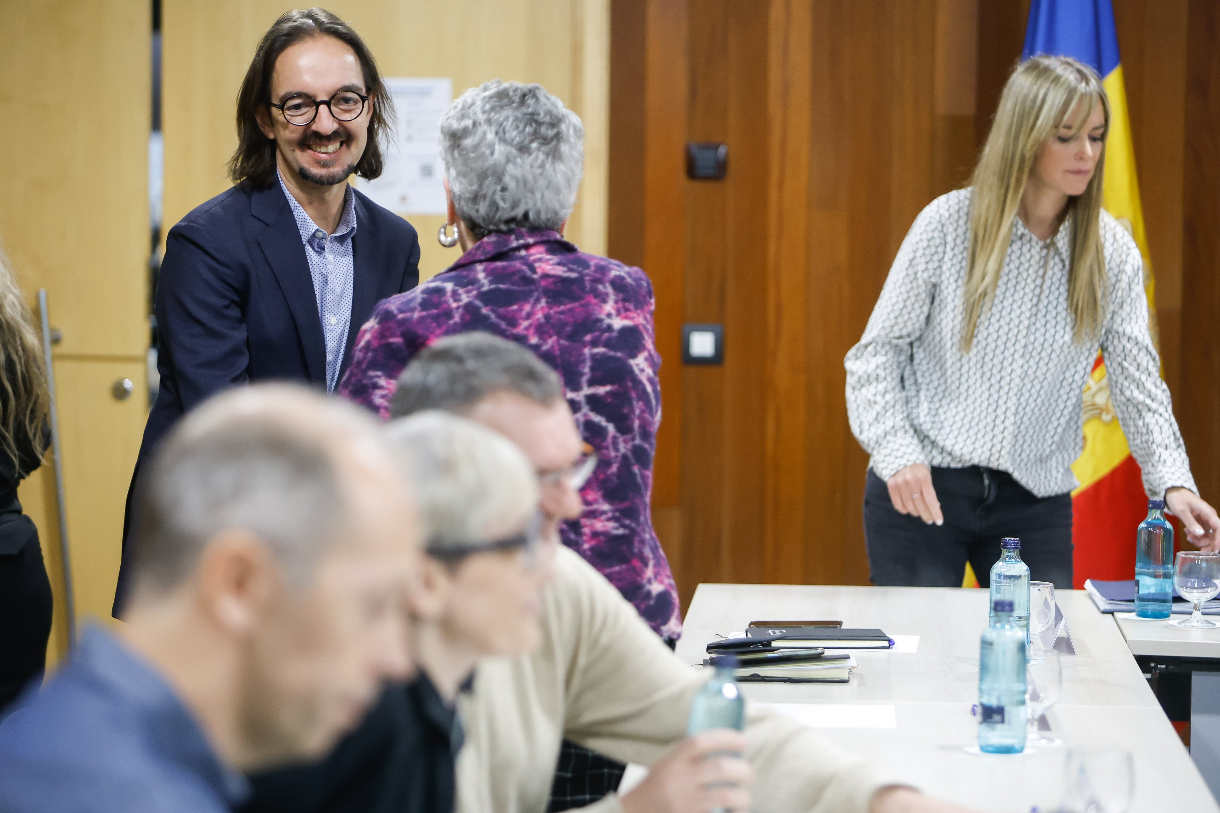 Reunió Visura Ciutadana amb el secretari d’Estat per a les Relacions amb la Unió Europea, Landry Riba i la secretària d’Estat d’Igualtat i Participació Ciutadana,Mariona Cadena