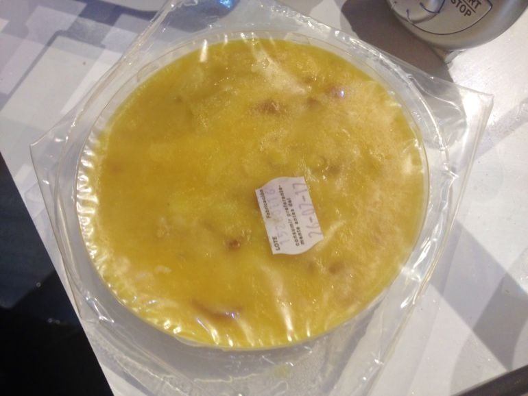 Dos cápsulas de tortilla cuestan 4,90 euros.