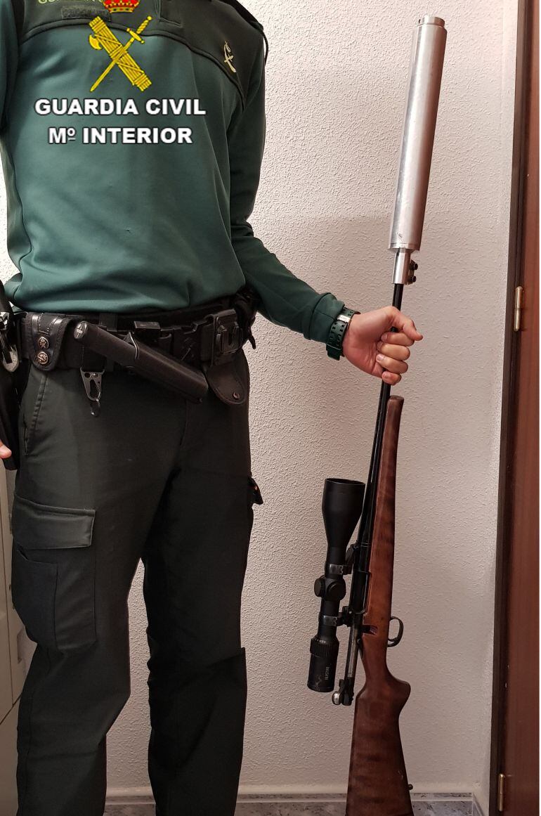 Rifle incautado