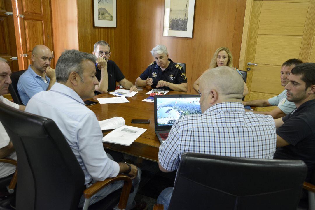 Reunión de prevención de incendios en Xàbia.