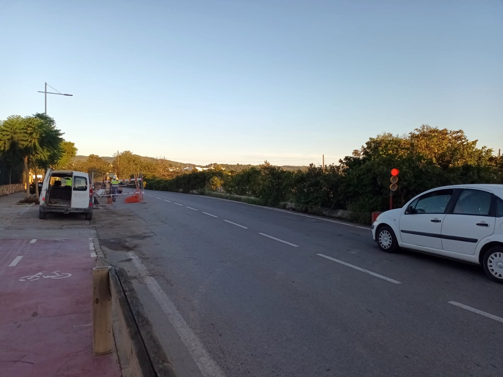 Imagen de las obras ofrecida por el ayuntamiento