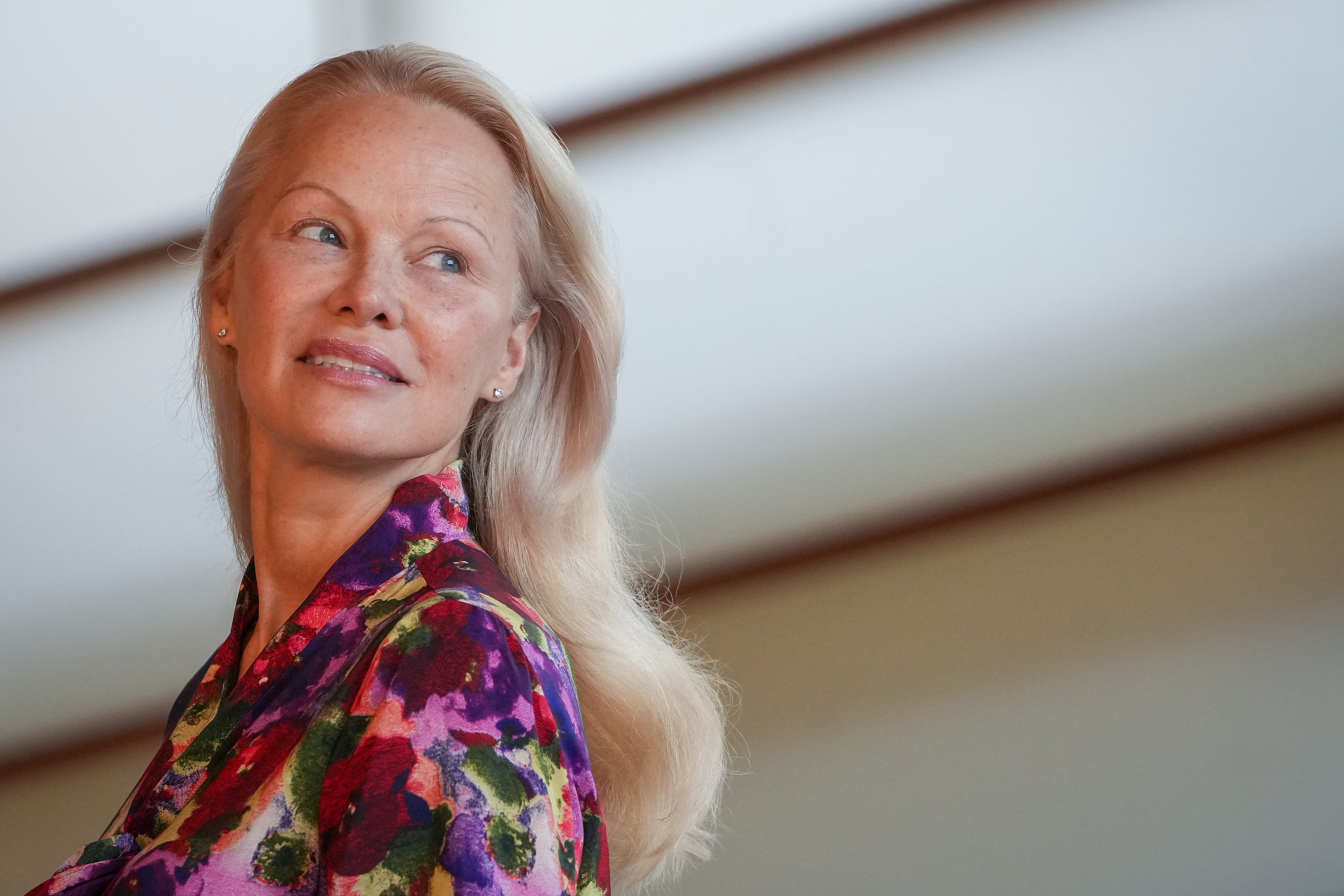 Pamela Anderson en el pasado Festival de San Sebastián (Photo By Unanue/Europa Press via Getty Images)