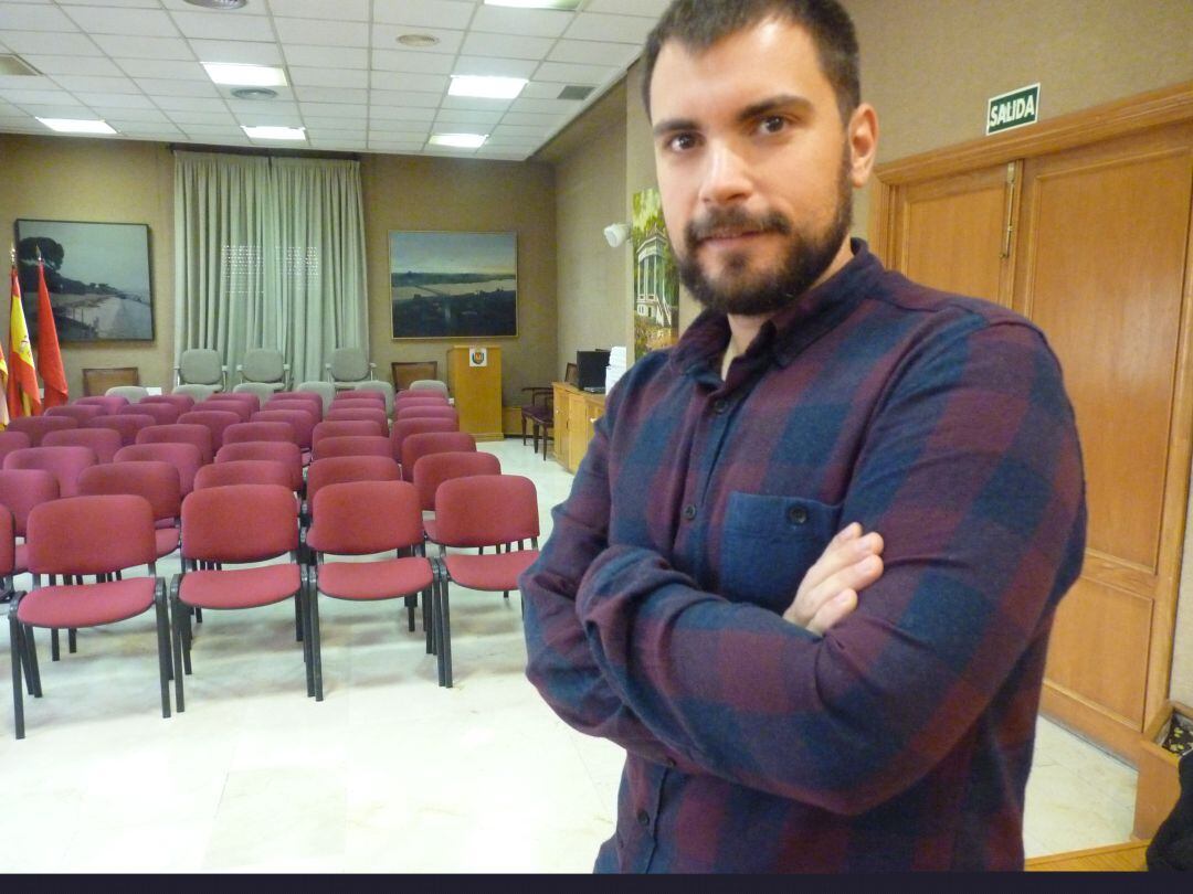 Javier Rivera, portavoz de EU en Elda