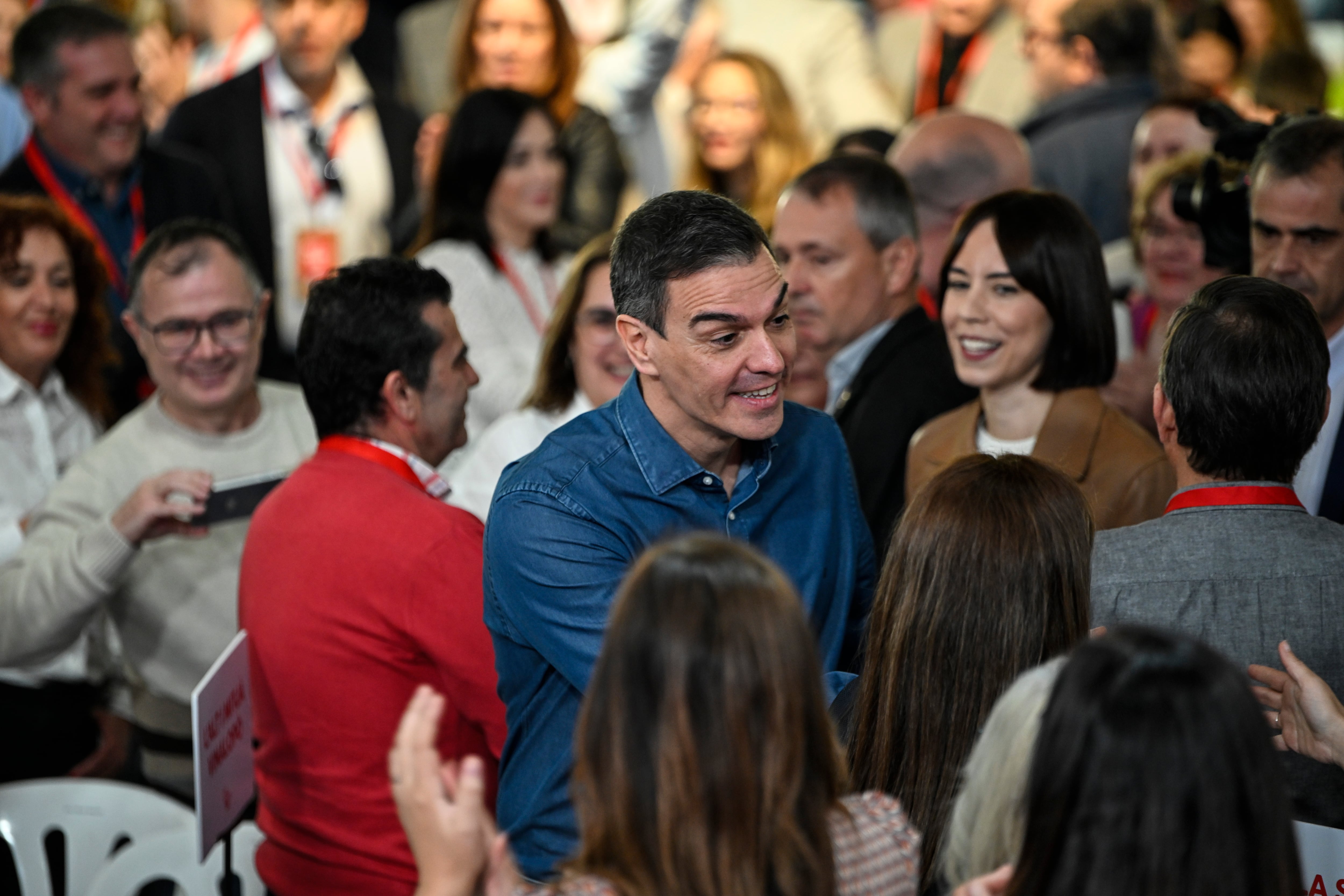 El secretario general del PSOE y presidente del Gobierno, Pedro Sánchez, clausura el congreso extraordinario con el que los socialistas valencianos abren una nueva etapa bajo el liderazgo de la ministra de Ciencia, Innovación y Universidades Diana Morant.