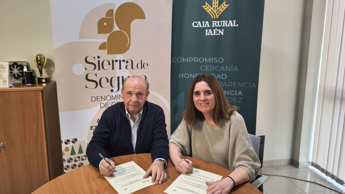 Caja Rural de Jaén y la DO Sierra de Segura refuerzan su alianza en favor del olivar