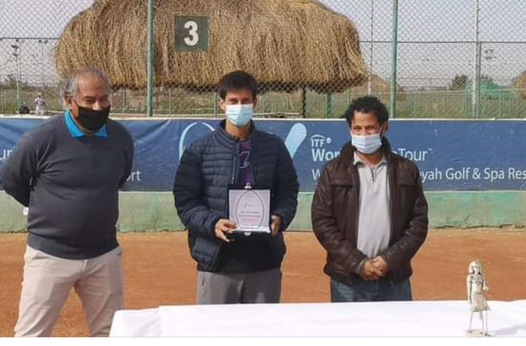 Carlos Sánchez Jover ha ganado su primer torneo profesional en Egipto