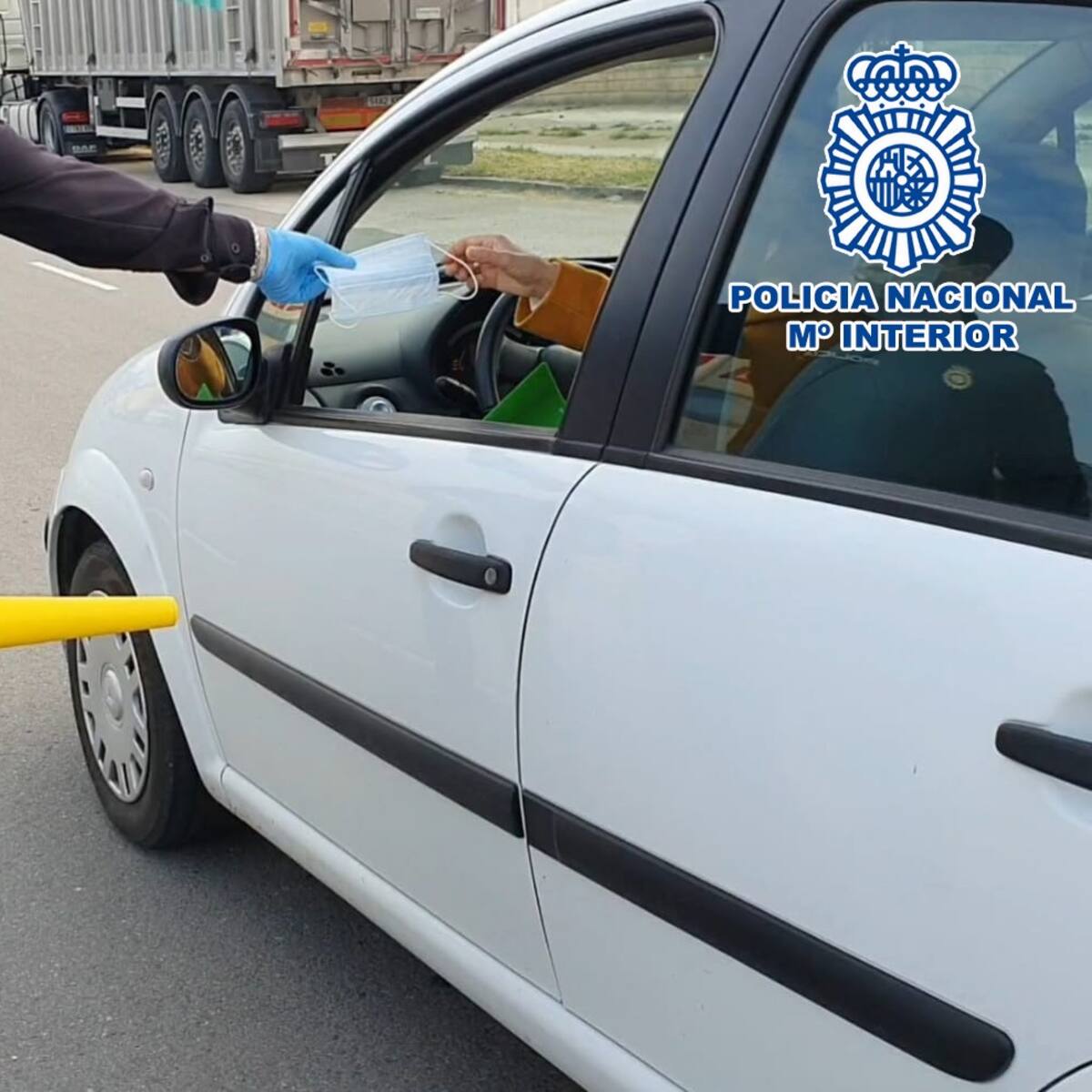 Levantadas 75 actas en los controles de la Policía Nacional a conductores que incumplían las medidas covid