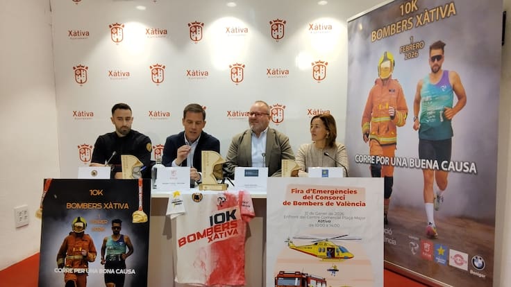 Presentación de los 10K Bomberos