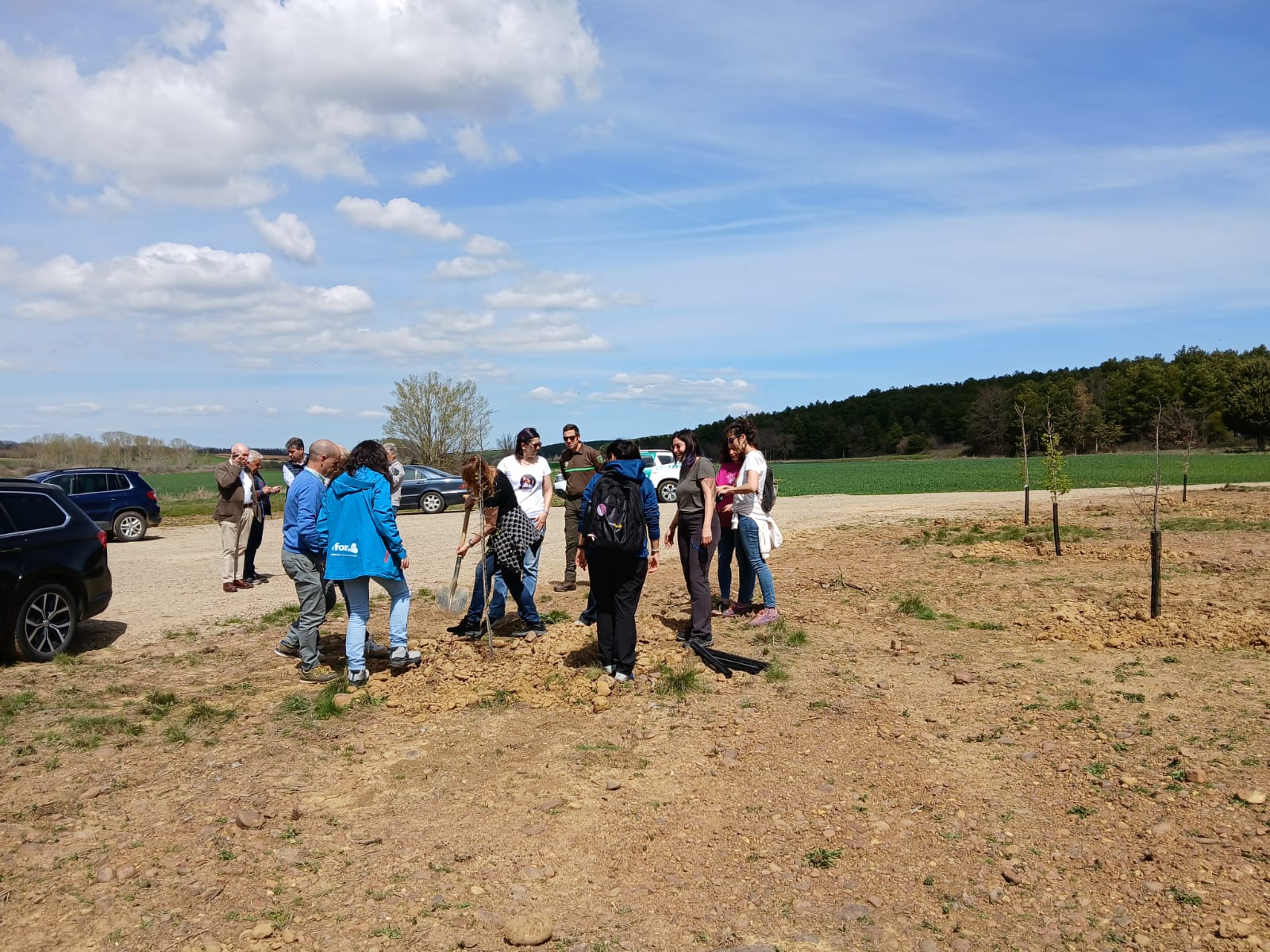 Plantación Bosque Modelo de Palencia