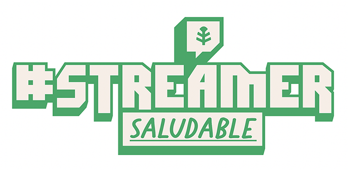 Logo de la iniciativa que busca un &quot;Streamer Saludable&quot;