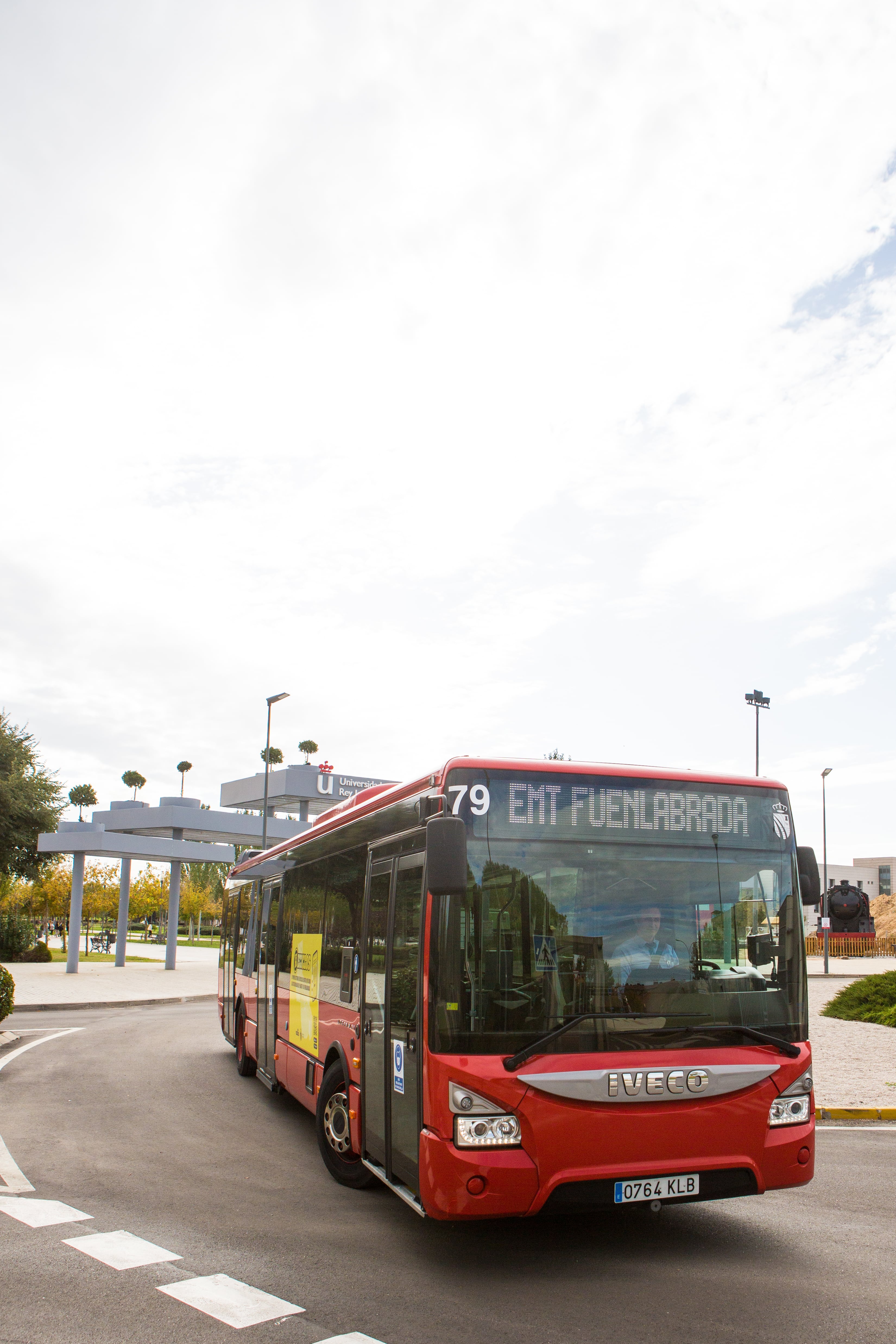 Autobús de la EMT de Fuenlabrada.