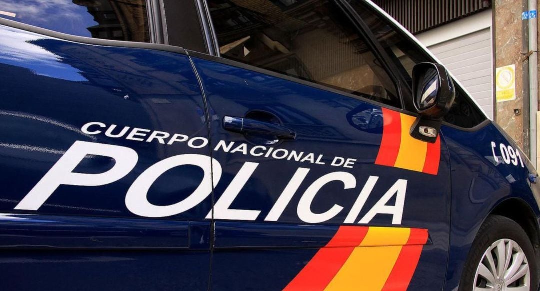 Vehículo de la Policía Nacional.