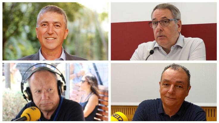 Entrevista al conseller Rafa Climent, Salvador Navarro (CEV), Ismael Sáez (UGT) y Arturo León (CCOO) sobre ERTEs y coronavirus