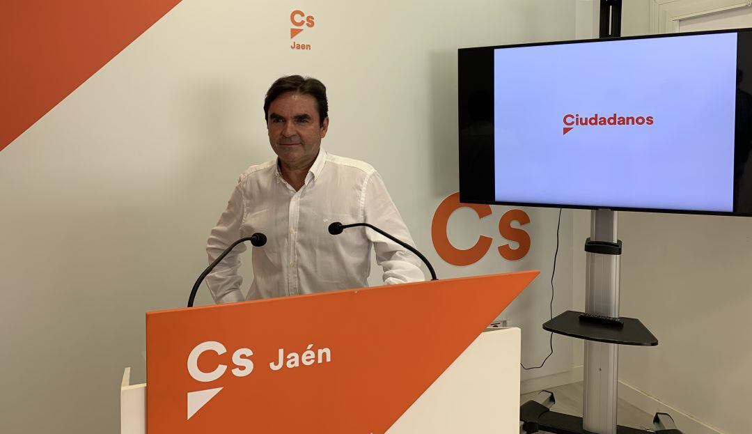 El coordinador provincial de Ciudadanos, Miguel Moreno.