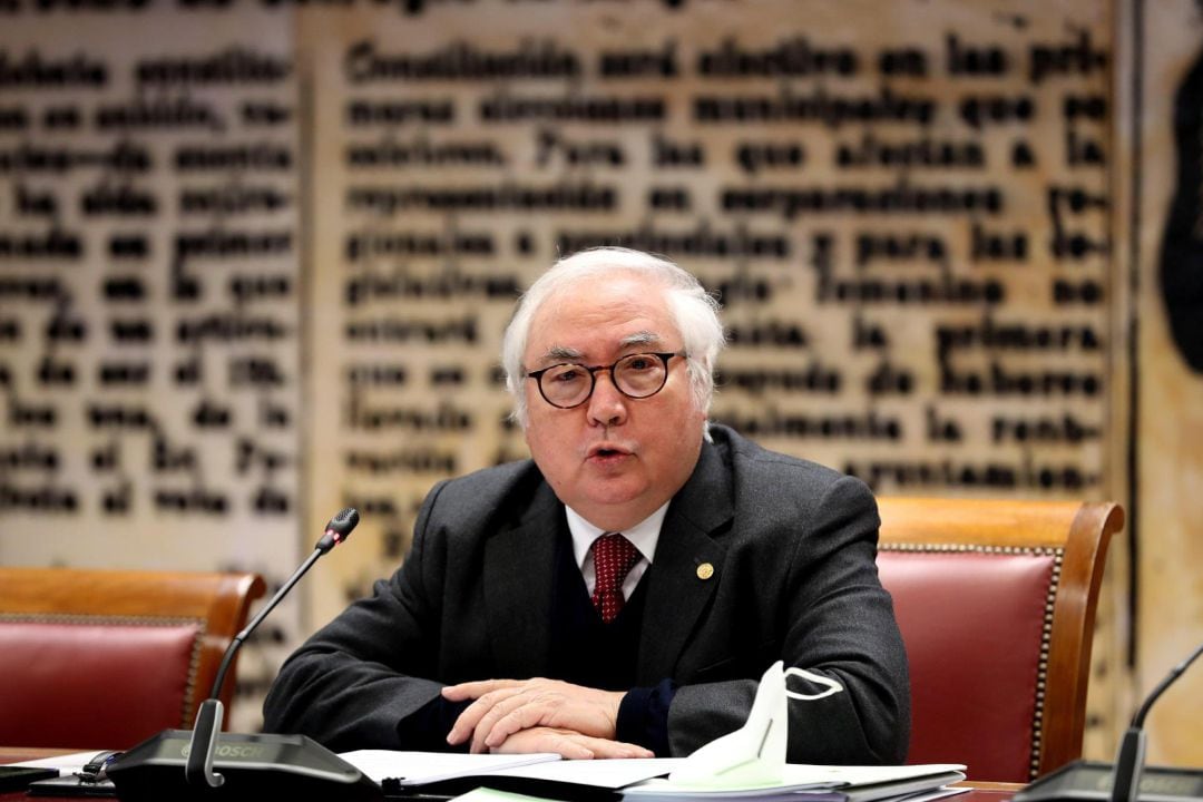 El Ministro de Universidades, Manuel Castells