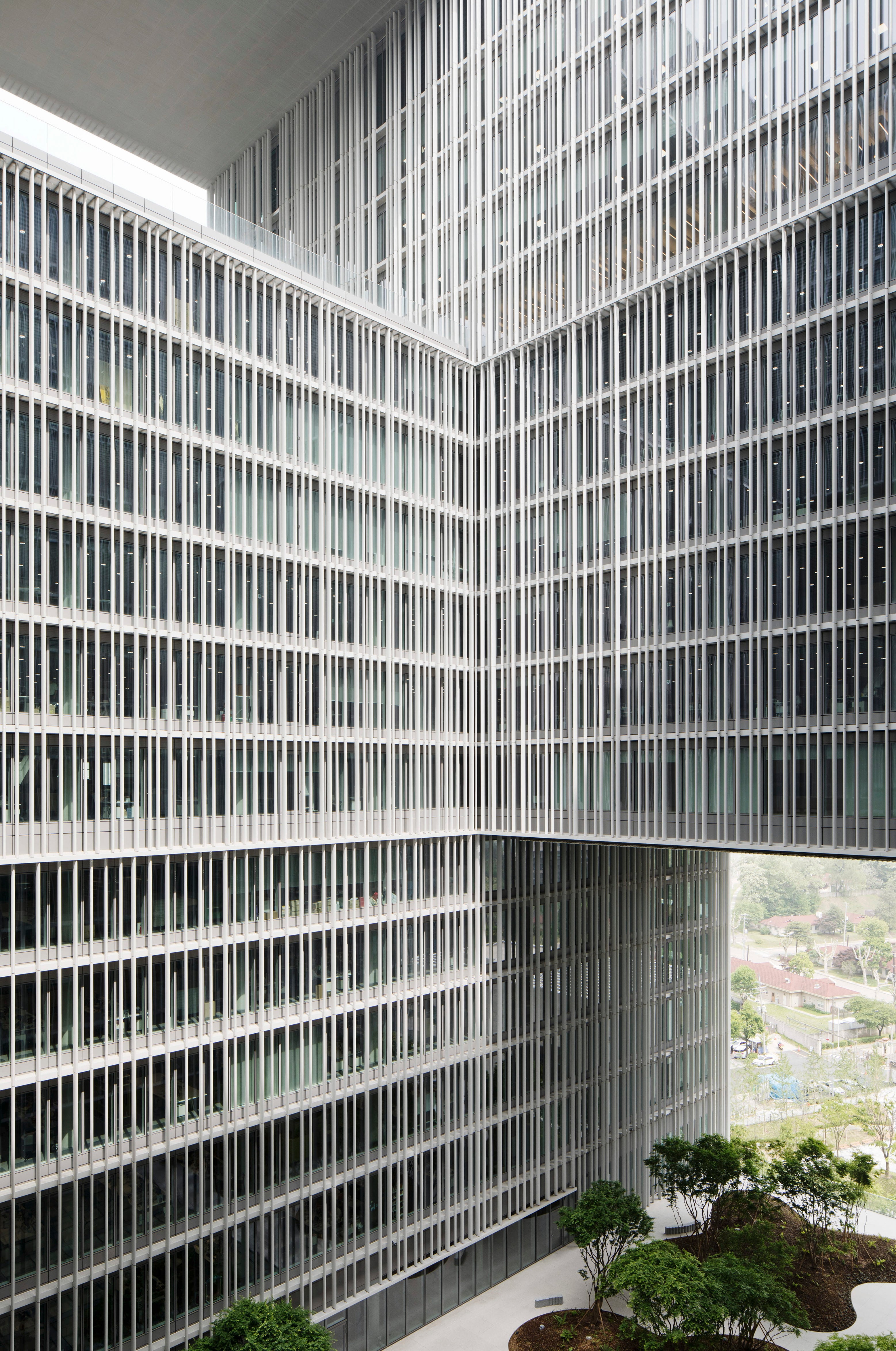 Vista de la sede de Amorepacific, en Corea del Sur