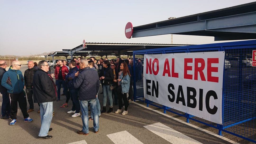 Trabajadores de Sabic en Cartagena