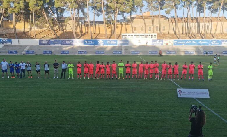 CP Villarrobledo disputando uno de sus partidos