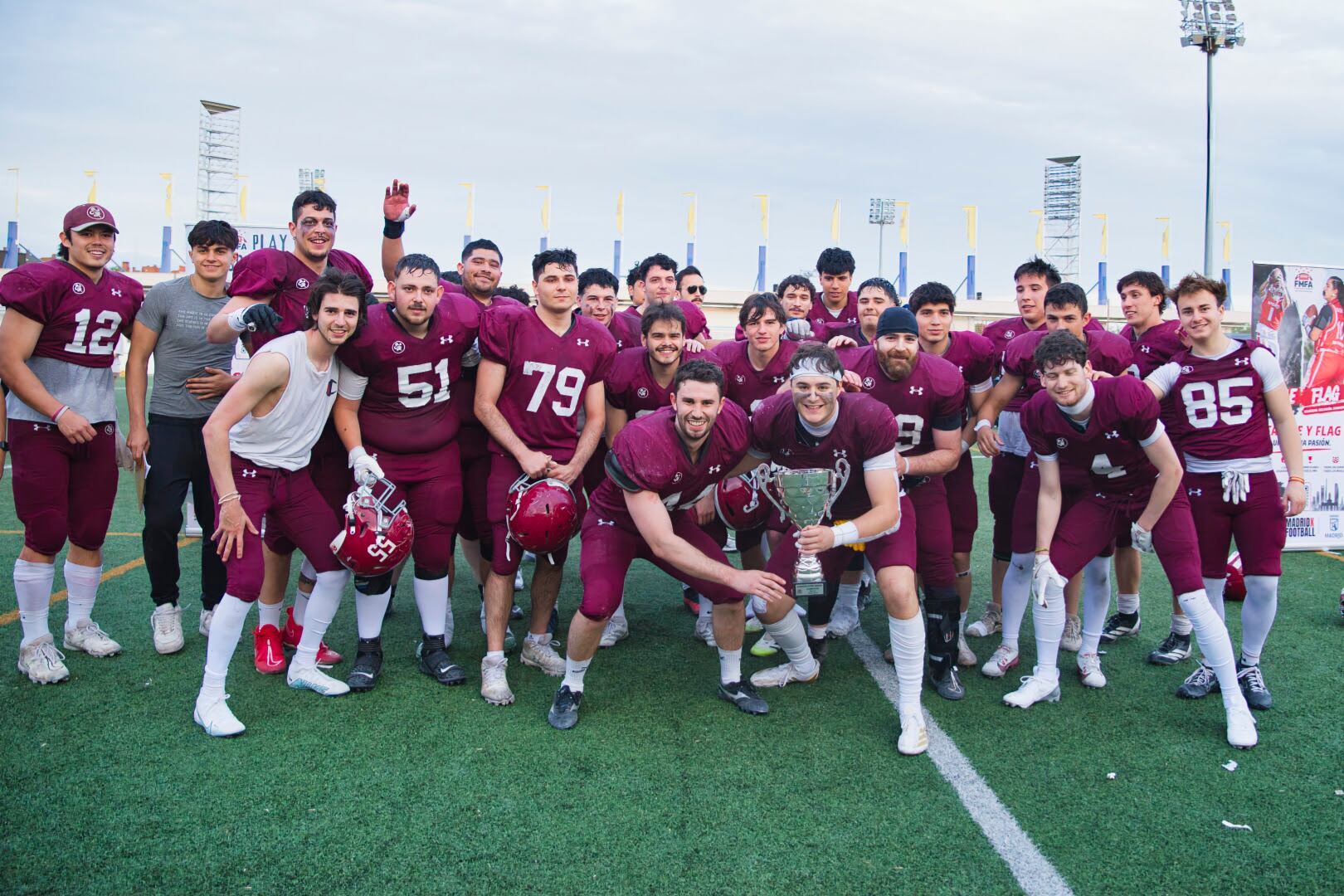 Los Alcobendas Cavaliers se proclaman Campeones de Madrid de Fútbol Americano
