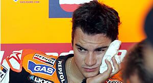 A Pedrosa se le escapan las opciones del Mundial