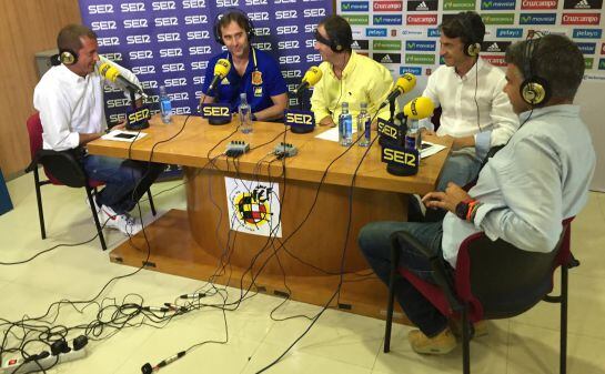 Julen Lopetegui charla en &#039;El Larguero&#039; con Manu Carreño, Antonio Romero, Javier Herráez y Julio Pulido